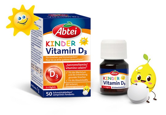 Abtei Kinder Vitamin D3 